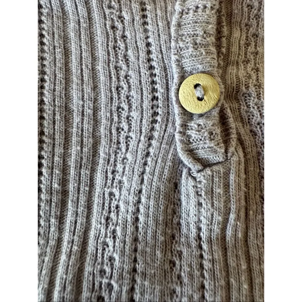 Zara 3-4 year toddler girls purple pastel lavender knit blouse cottage